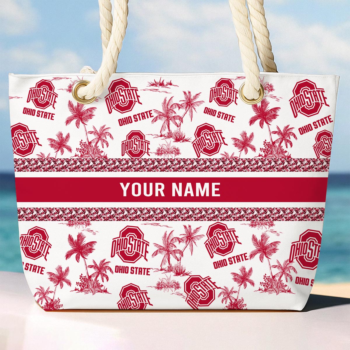 Sportswearmerch Ohio State Buckeyes NCAA Beach Bag For Fan