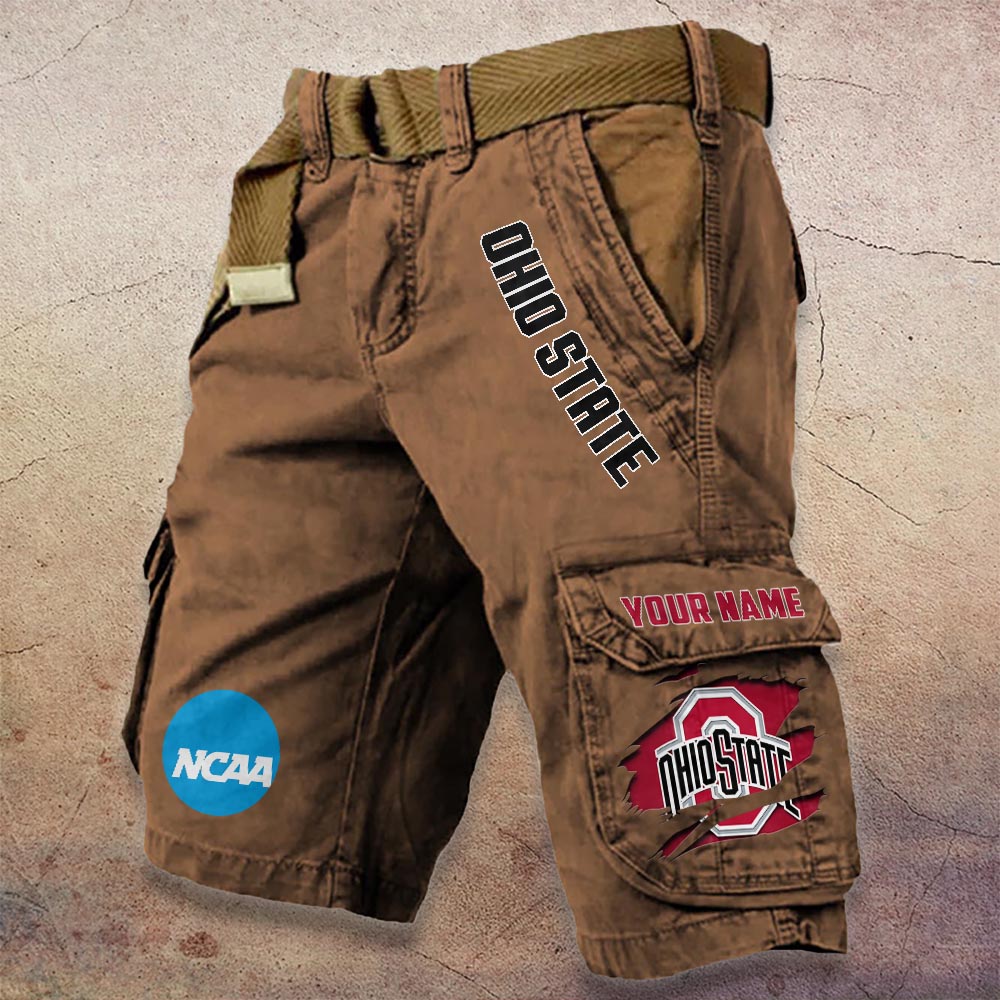 Sportswearmerch Ohio State Buckeyes NCAA Denim Short For Fan
