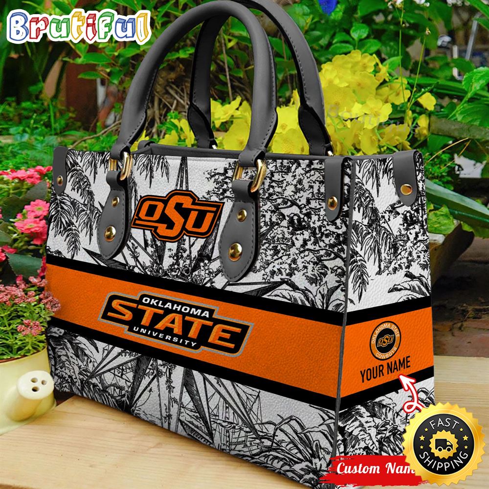 Sportswearmerch Oklahoma State Cowboys NCAA Leather HandBag For Fan