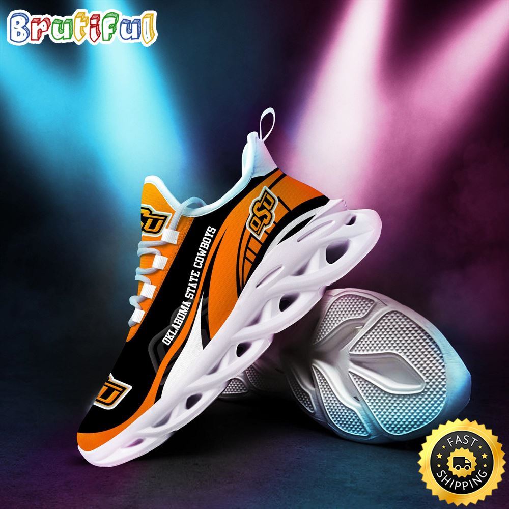 Sportswearmerch Oklahoma State Cowboys NCAA Sneakers Max Soul Shoes For Fan