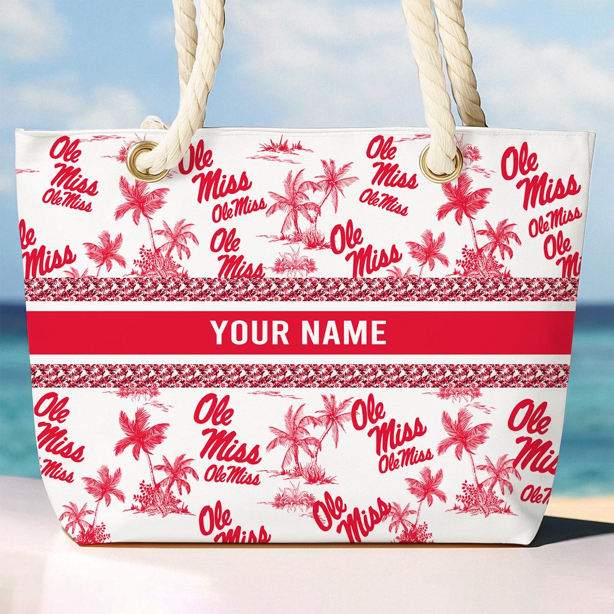 Sportswearmerch Ole Miss Rebels NCAA Beach Bag For Fan