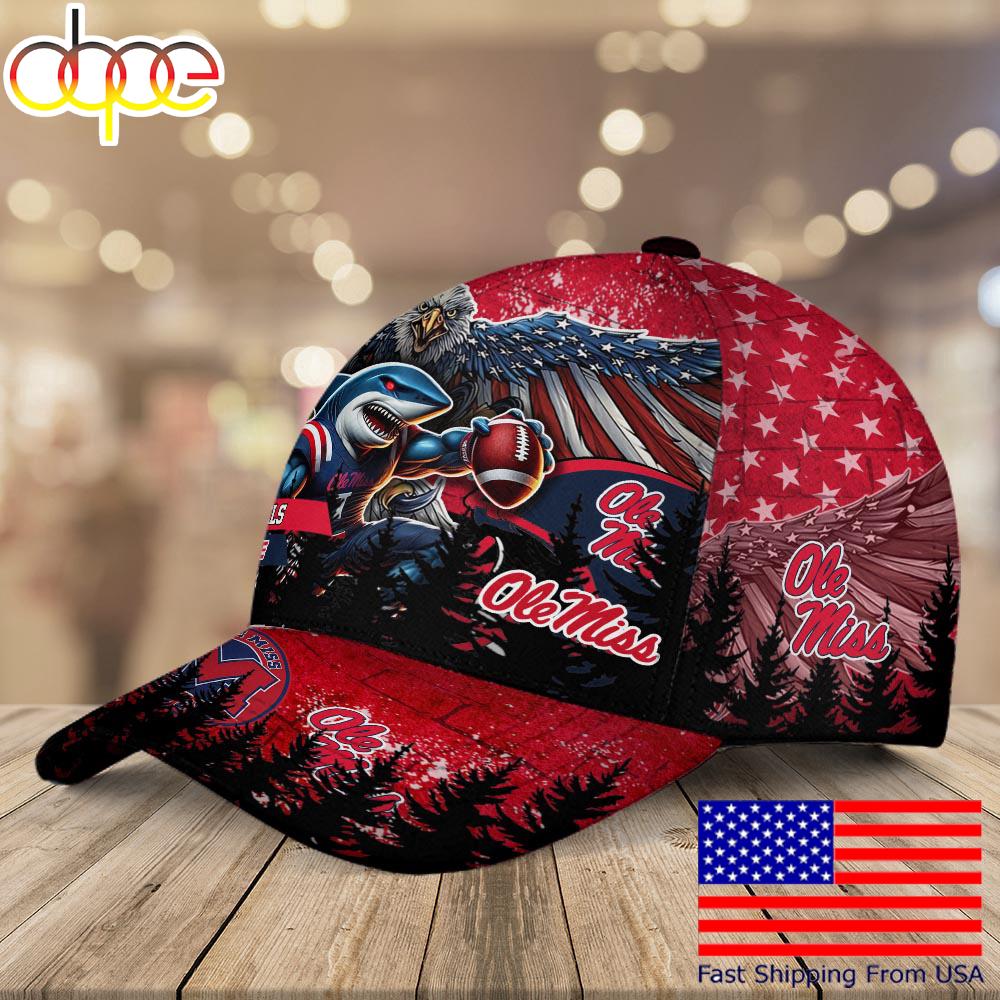 Sportswearmerch Ole Miss Rebels NCAA Classic Cap For Fan