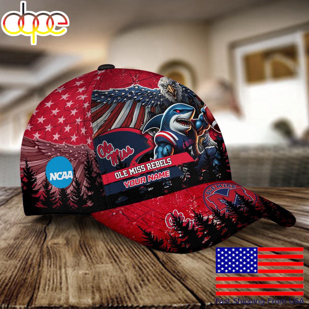Sportswearmerch Ole Miss Rebels NCAA Classic Cap For Fan