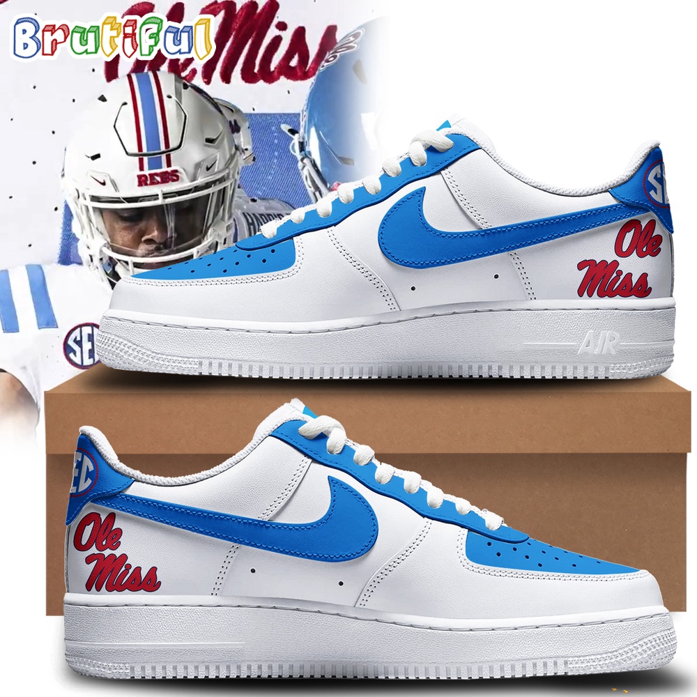 Sportswearmerch Ole Miss Rebels NCAA Football 2024 Air Low-Top Shoes For Men And Women