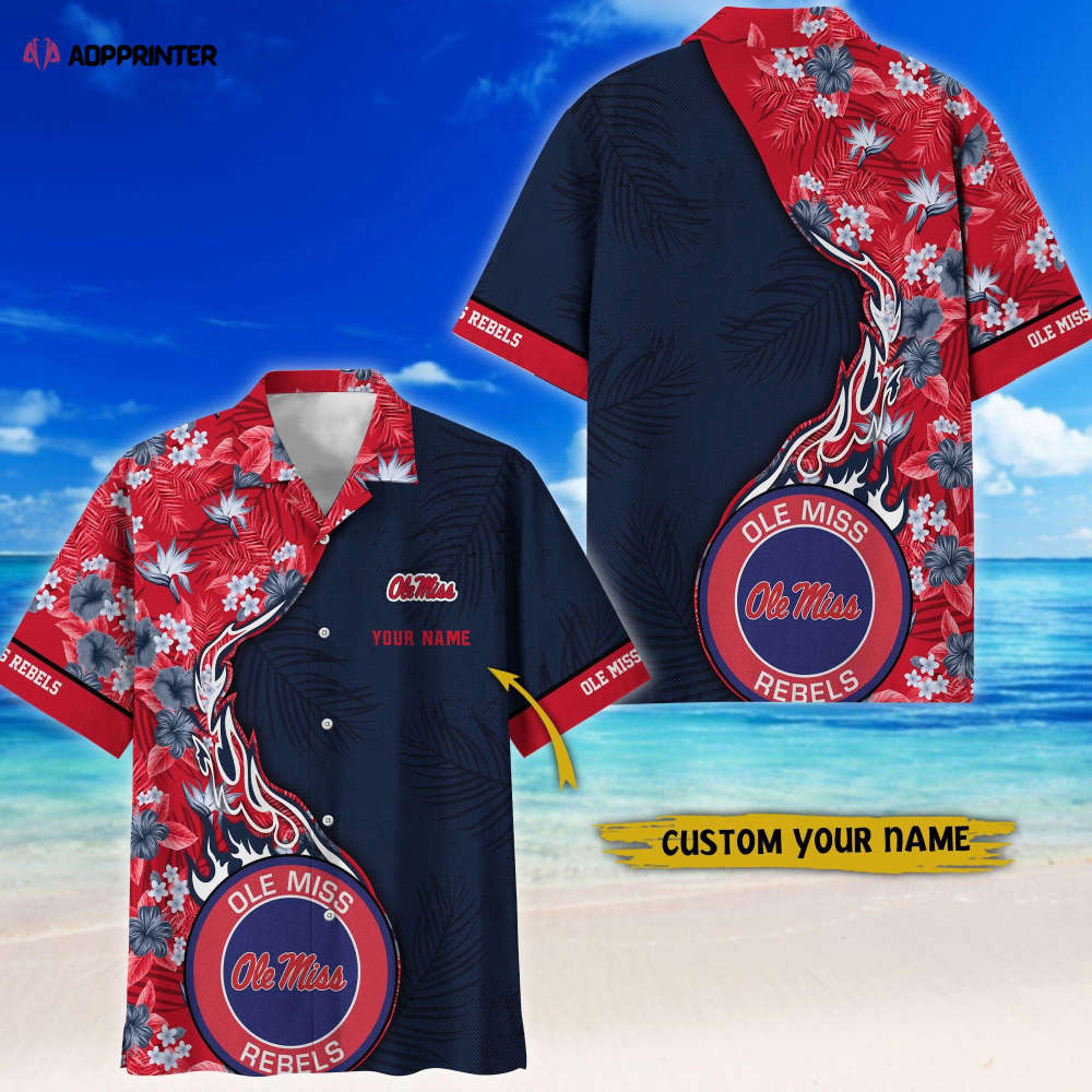 Sportswearmerch Ole Miss Rebels NCAA Personalized Hawaiian Shirt For Fan