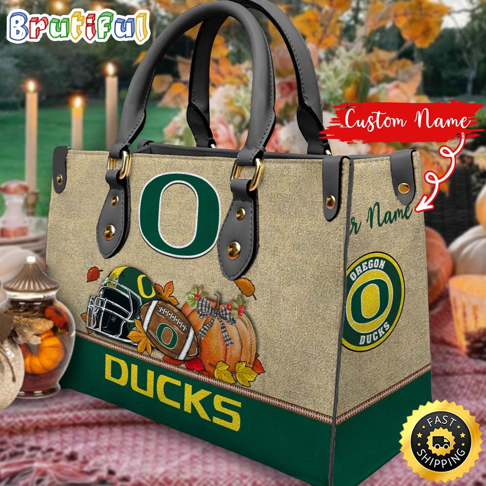 Sportswearmerch Oregon Ducks NCAA Autumn Women Leather Bag For Fan