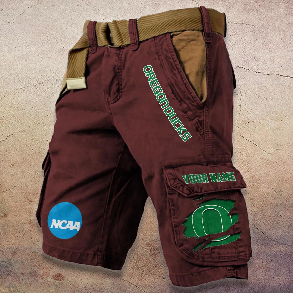 Sportswearmerch Oregon Ducks NCAA Denim Short For Fan