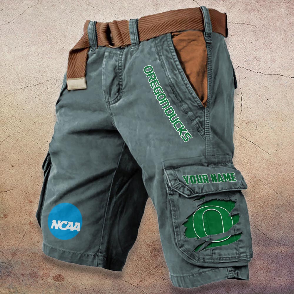 Sportswearmerch Oregon Ducks NCAA Denim Short For Fan