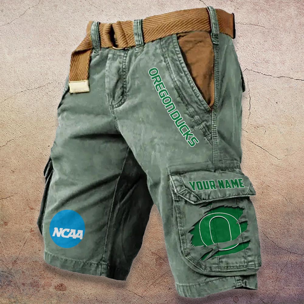 Sportswearmerch Oregon Ducks NCAA Denim Short For Fan