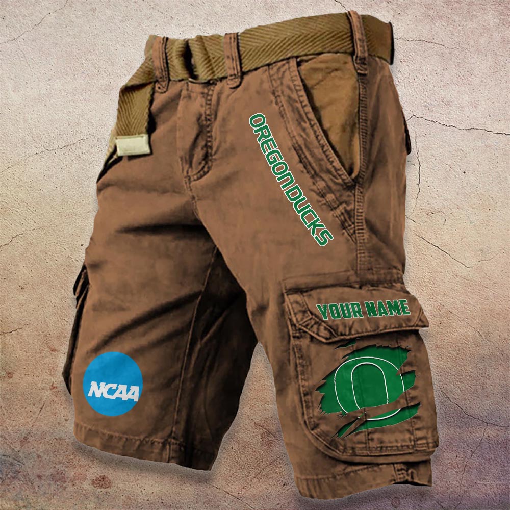 Sportswearmerch Oregon Ducks NCAA Denim Short For Fan