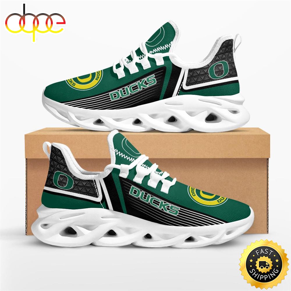 Sportswearmerch Oregon Ducks NCAA Fan Max Soul Shoes Sneakers For Men And Women