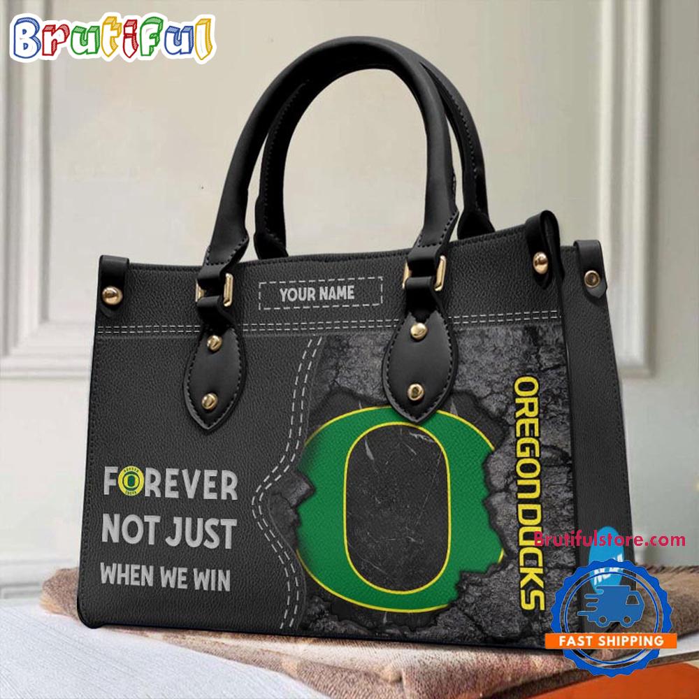 Sportswearmerch Oregon Ducks NCAA Leather Hand Bag For Fan