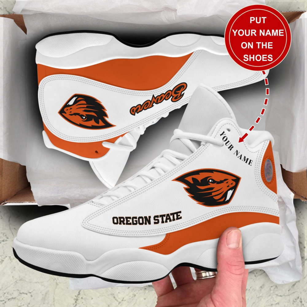 Sportswearmerch Oregon State Beavers NCAA AJ13 Sneakers Shoes For Men And Women