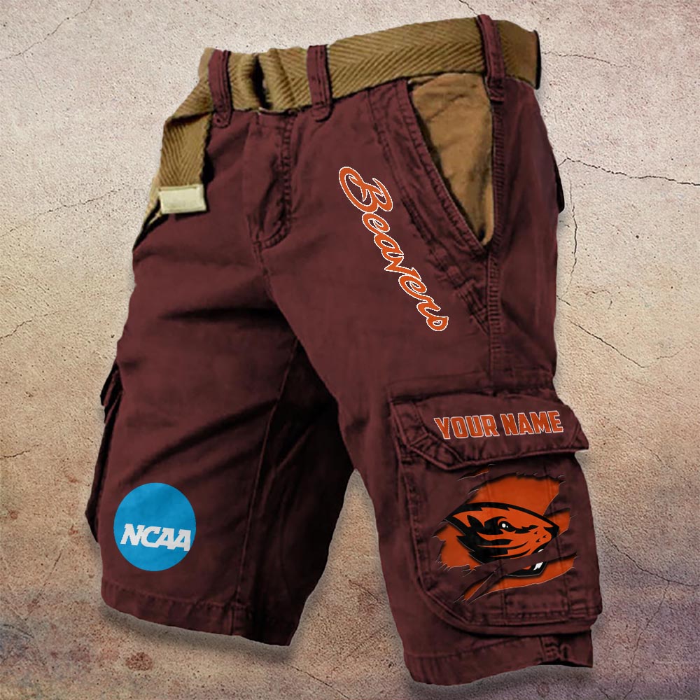 Sportswearmerch Oregon State Beavers NCAA Denim Short For Fan