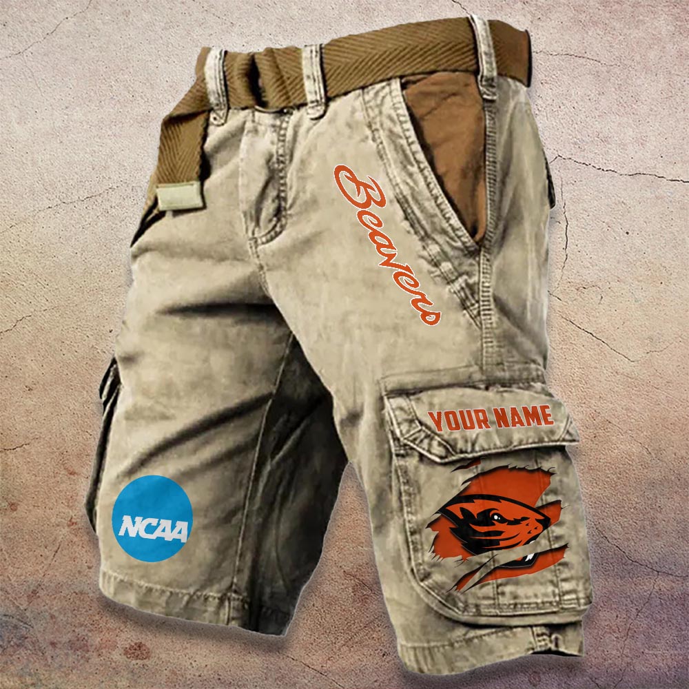 Sportswearmerch Oregon State Beavers NCAA Denim Short For Fan