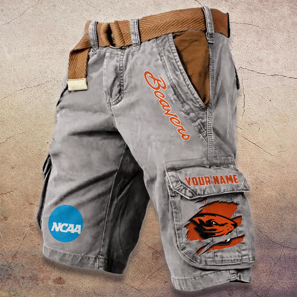 Sportswearmerch Oregon State Beavers NCAA Denim Short For Fan