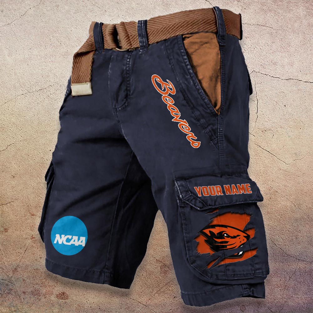 Sportswearmerch Oregon State Beavers NCAA Denim Short For Fan