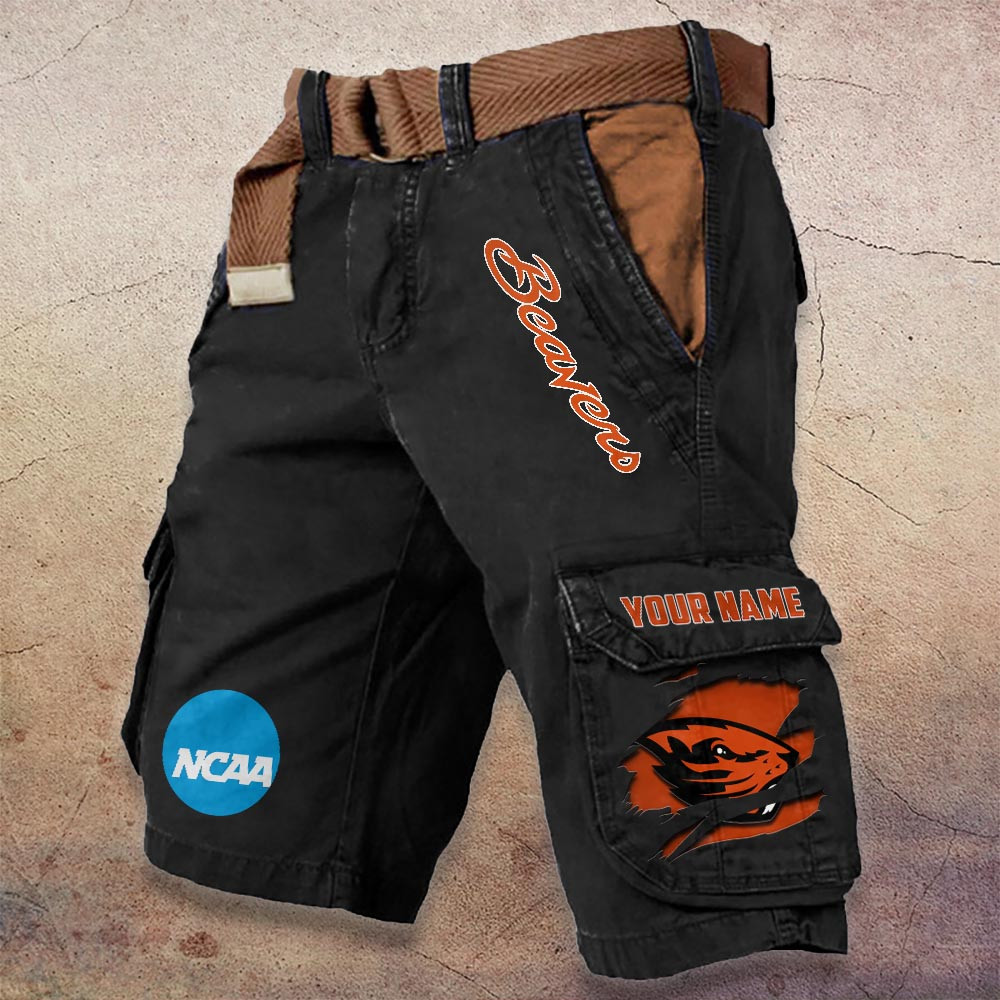 Sportswearmerch Oregon State Beavers NCAA Denim Short For Fan