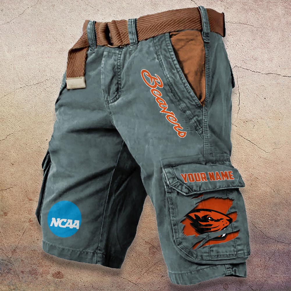 Sportswearmerch Oregon State Beavers NCAA Denim Short For Fan