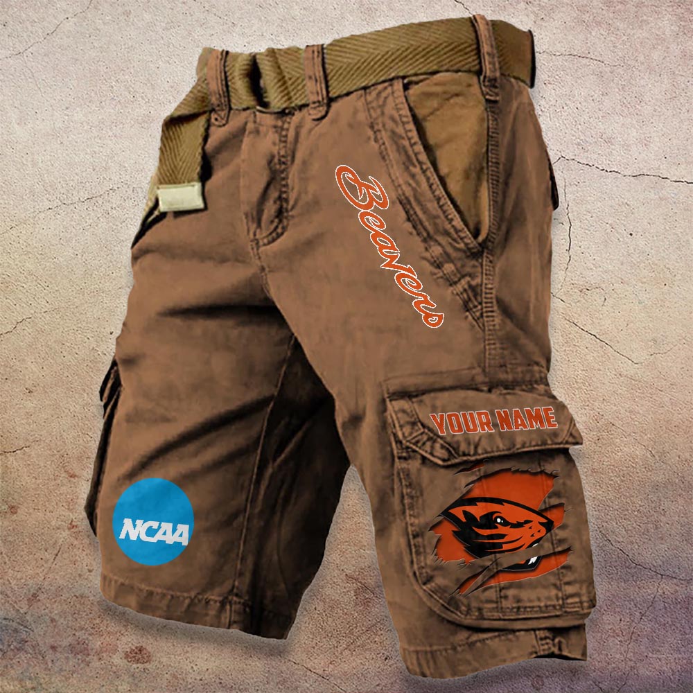 Sportswearmerch Oregon State Beavers NCAA Denim Short For Fan