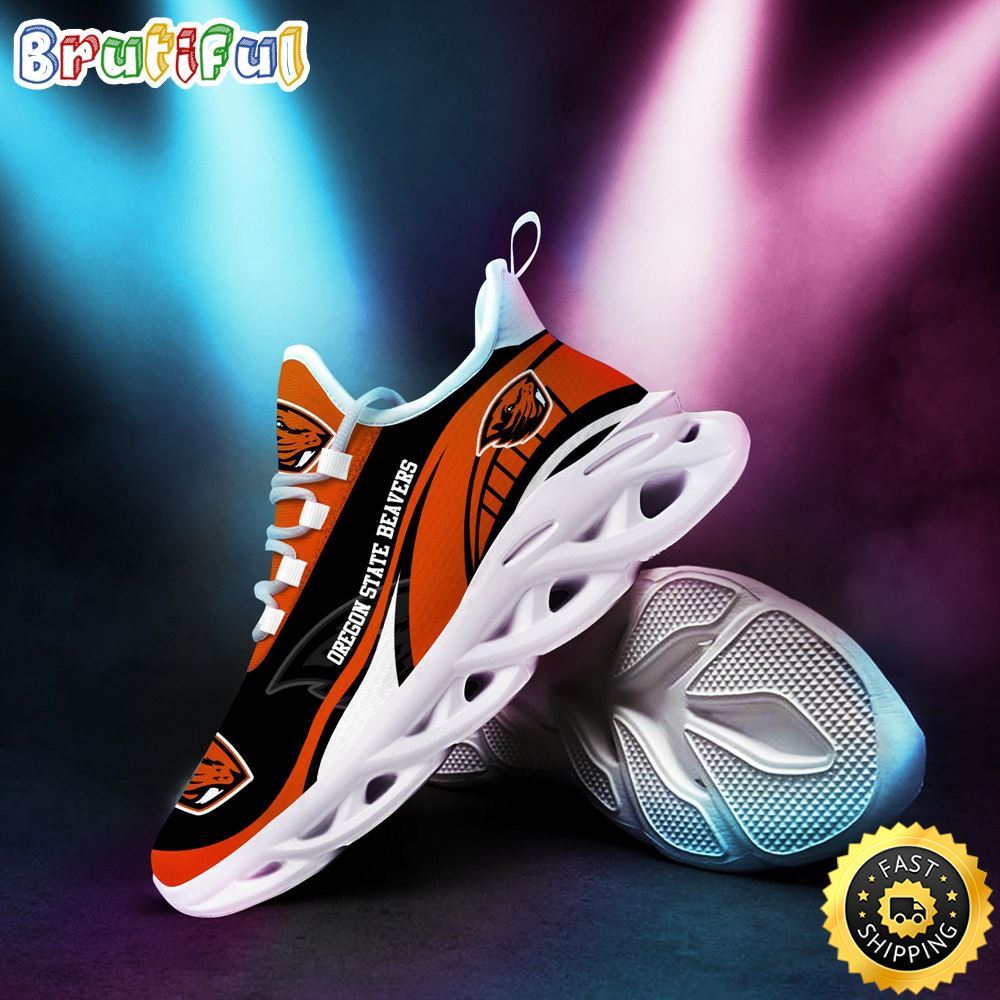 Sportswearmerch Oregon State Beavers NCAA Sneakers Max Soul Shoes For Fan
