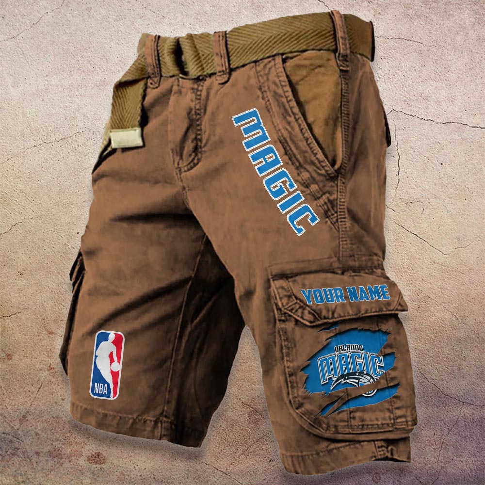 Sportswearmerch Orlando Magic NBA Denim Short For Fan