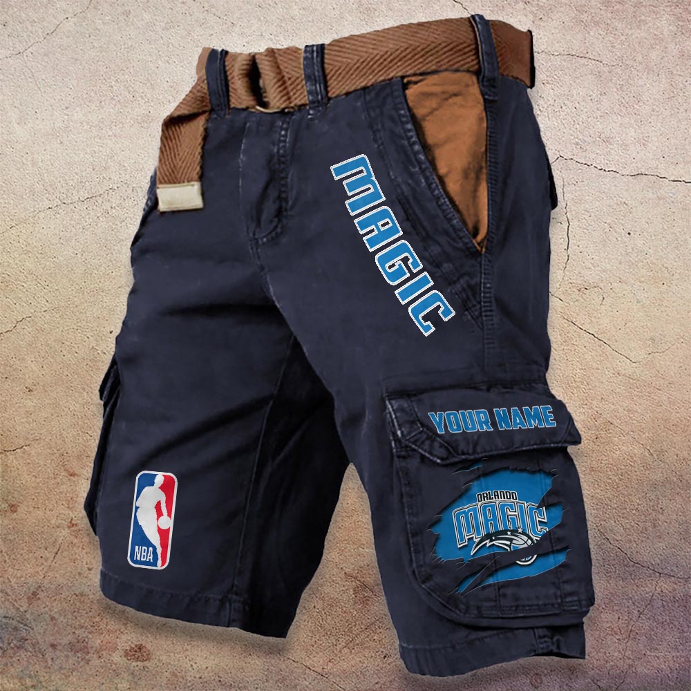 Sportswearmerch Orlando Magic NBA Denim Short For Fan