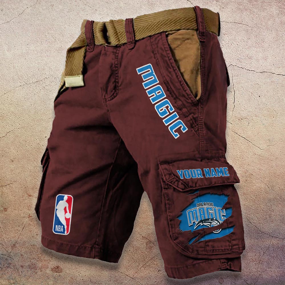 Sportswearmerch Orlando Magic NBA Denim Short For Fan