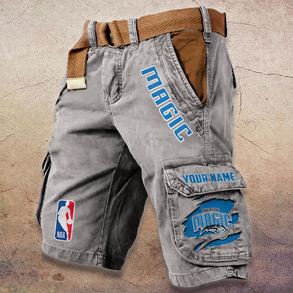 Sportswearmerch Orlando Magic NBA Denim Short For Fan