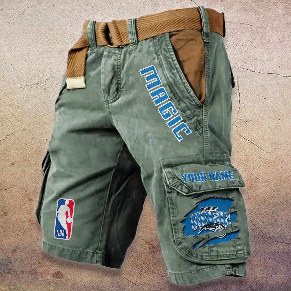 Sportswearmerch Orlando Magic NBA Denim Short For Fan