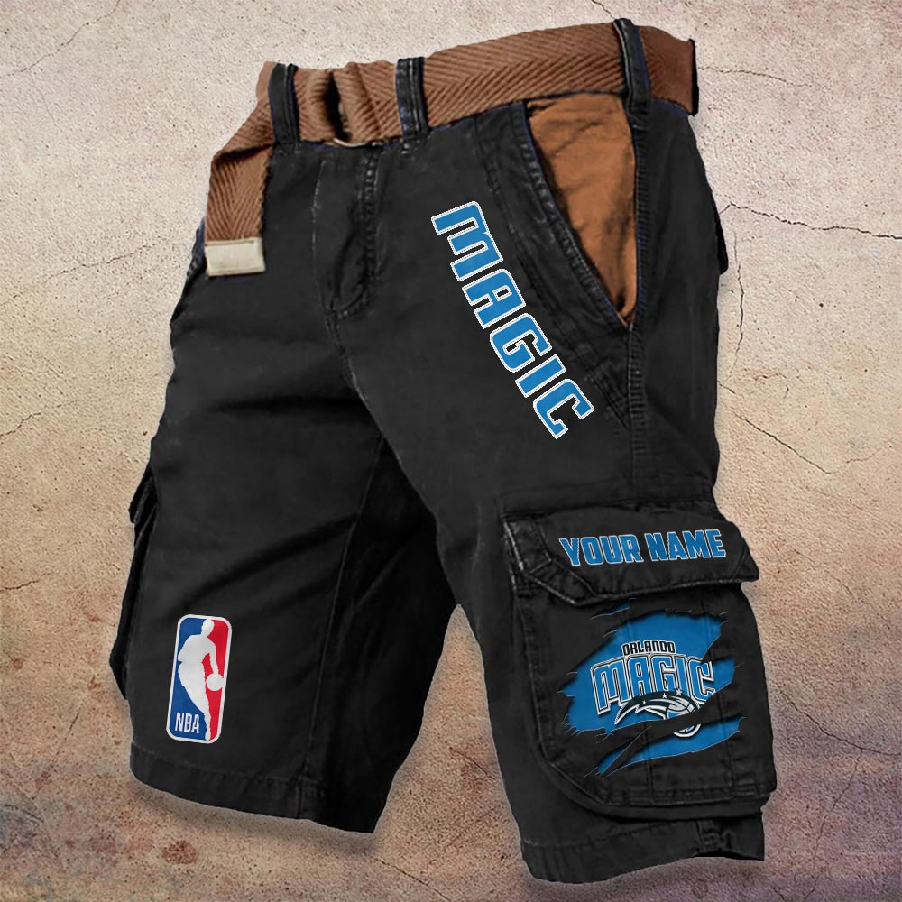 Sportswearmerch Orlando Magic NBA Denim Short For Fan