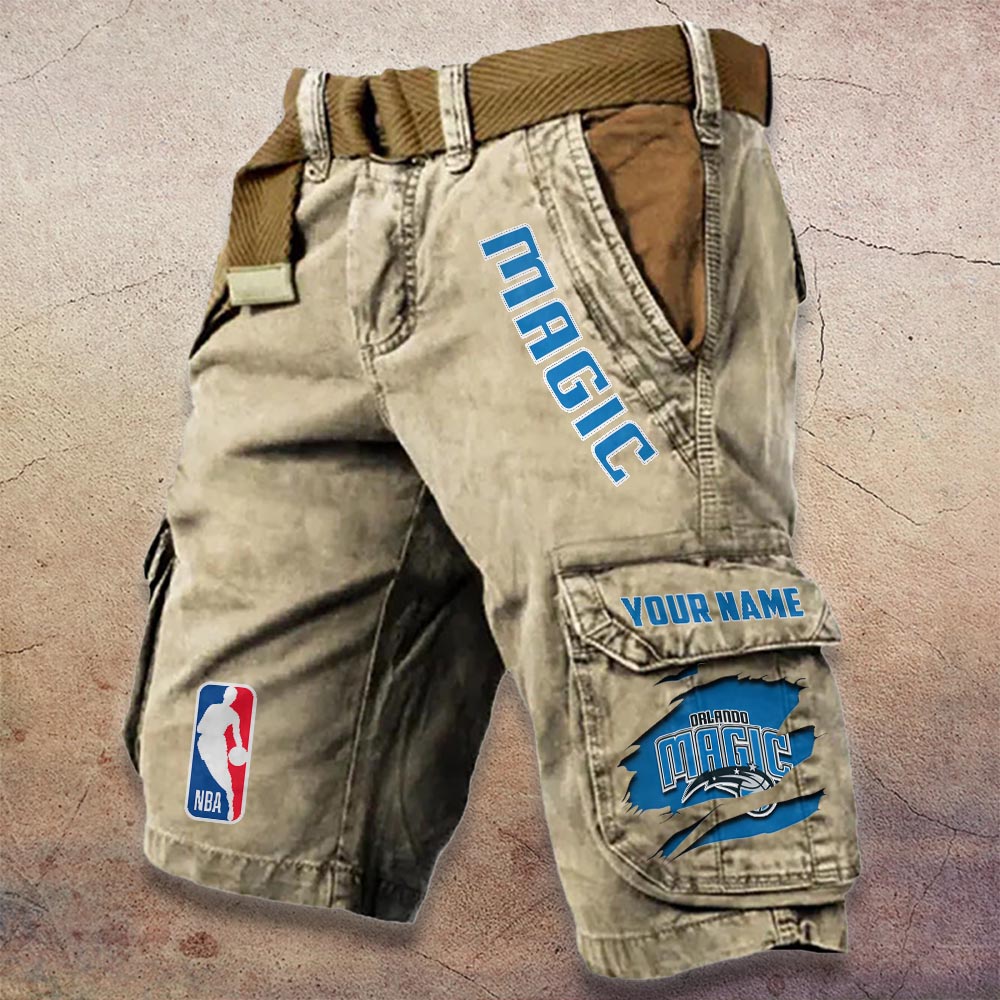 Sportswearmerch Orlando Magic NBA Denim Short For Fan