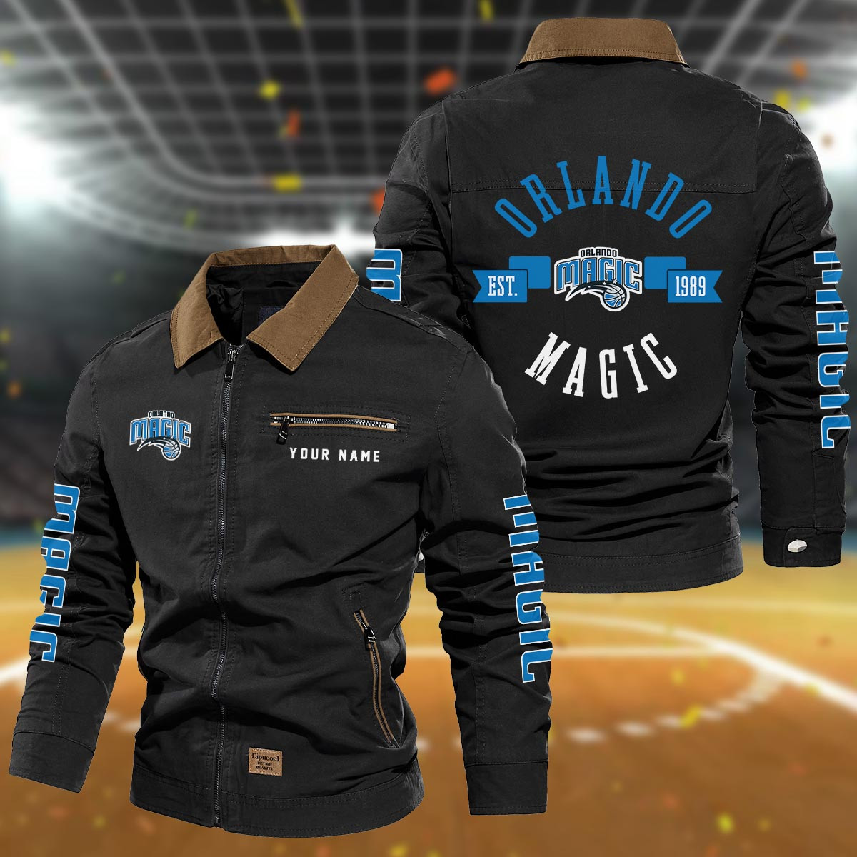 Sportswearmerch Orlando Magic NBA Lapel Jacket For Fan
