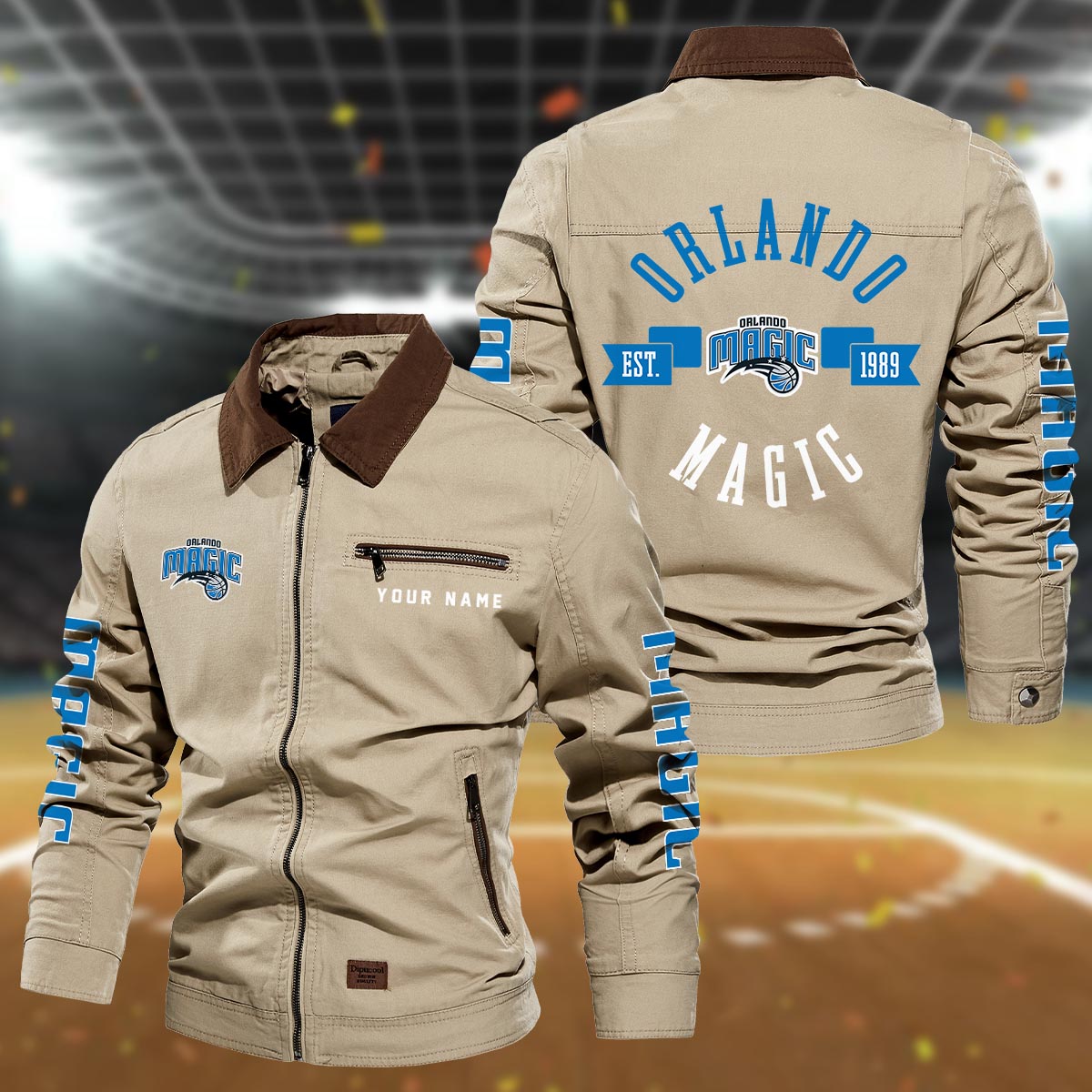 Sportswearmerch Orlando Magic NBA Lapel Jacket For Fan