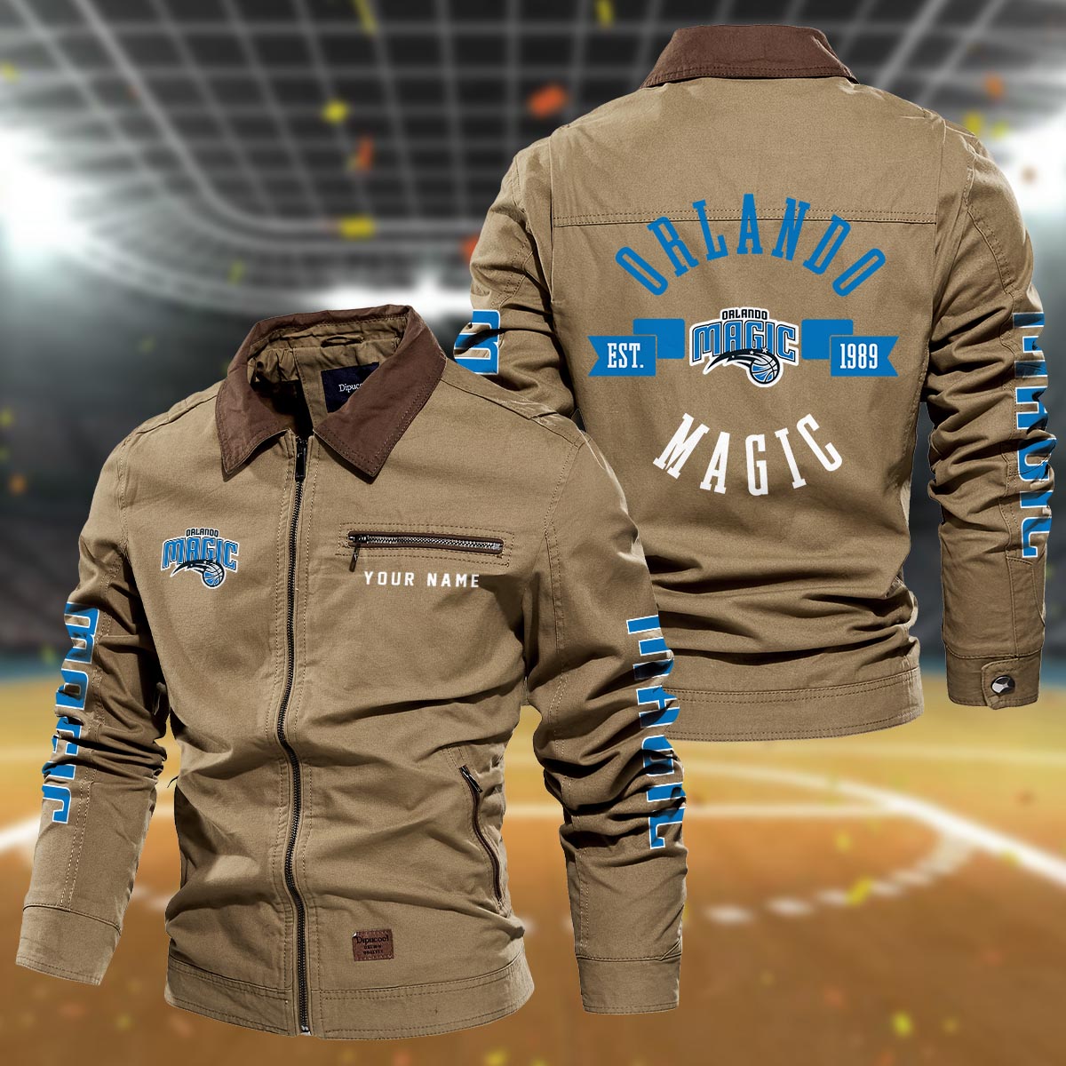 Sportswearmerch Orlando Magic NBA Lapel Jacket For Fan
