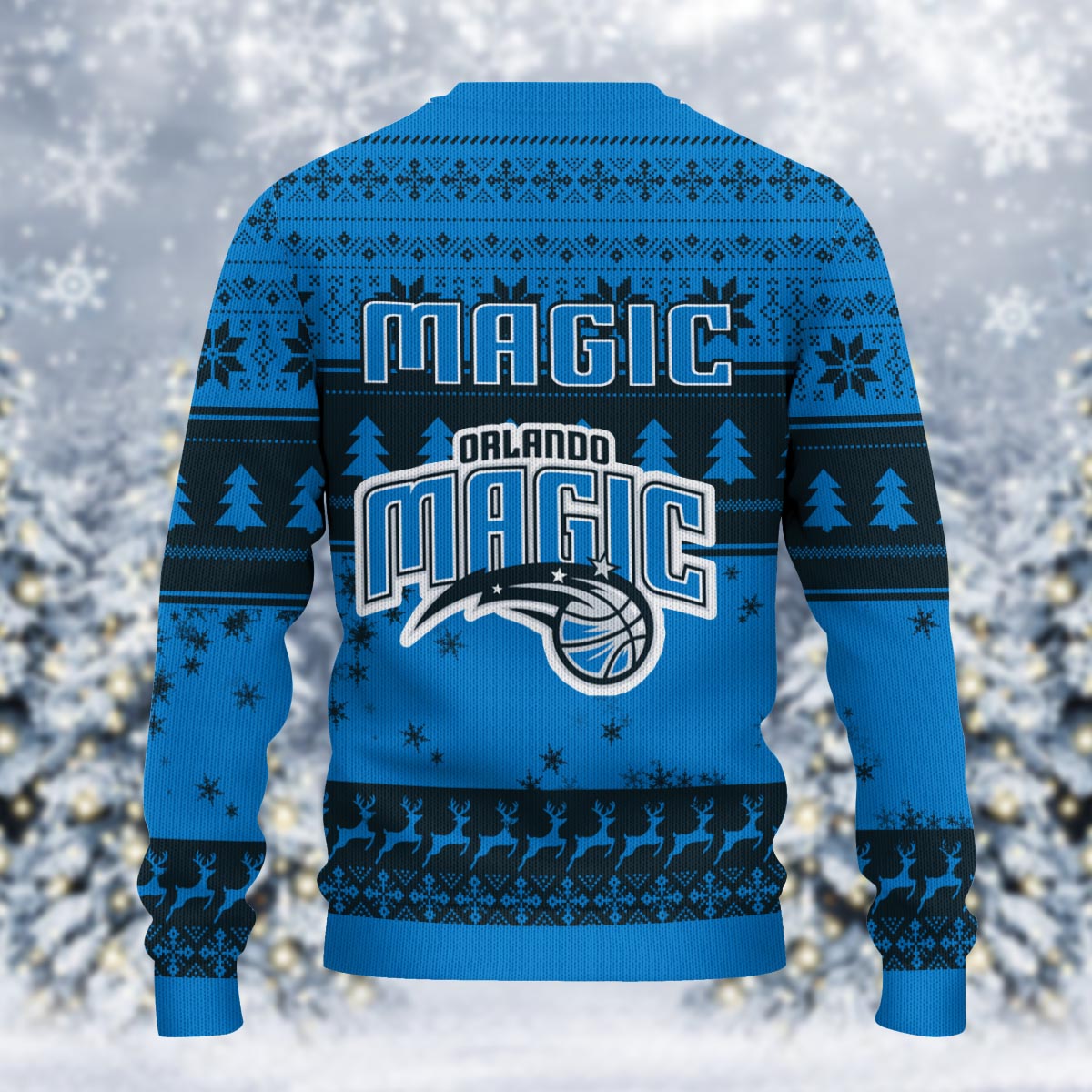 Sportswearmerch Orlando Magic NBA x Grinch Christmas Ugly Sweater For Fans