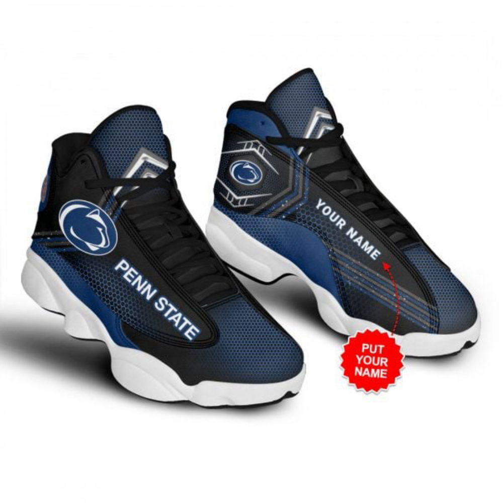 Sportswearmerch Penn State Nittany Lions NCAA AJ13 Sneakers Shoes For Men And Women
