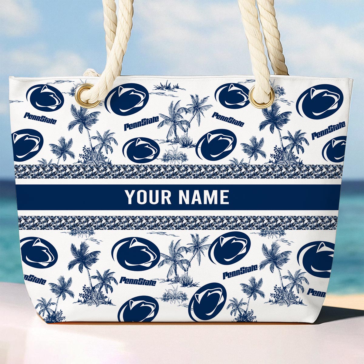 Sportswearmerch Penn State Nittany Lions NCAA Beach Bag For Fan