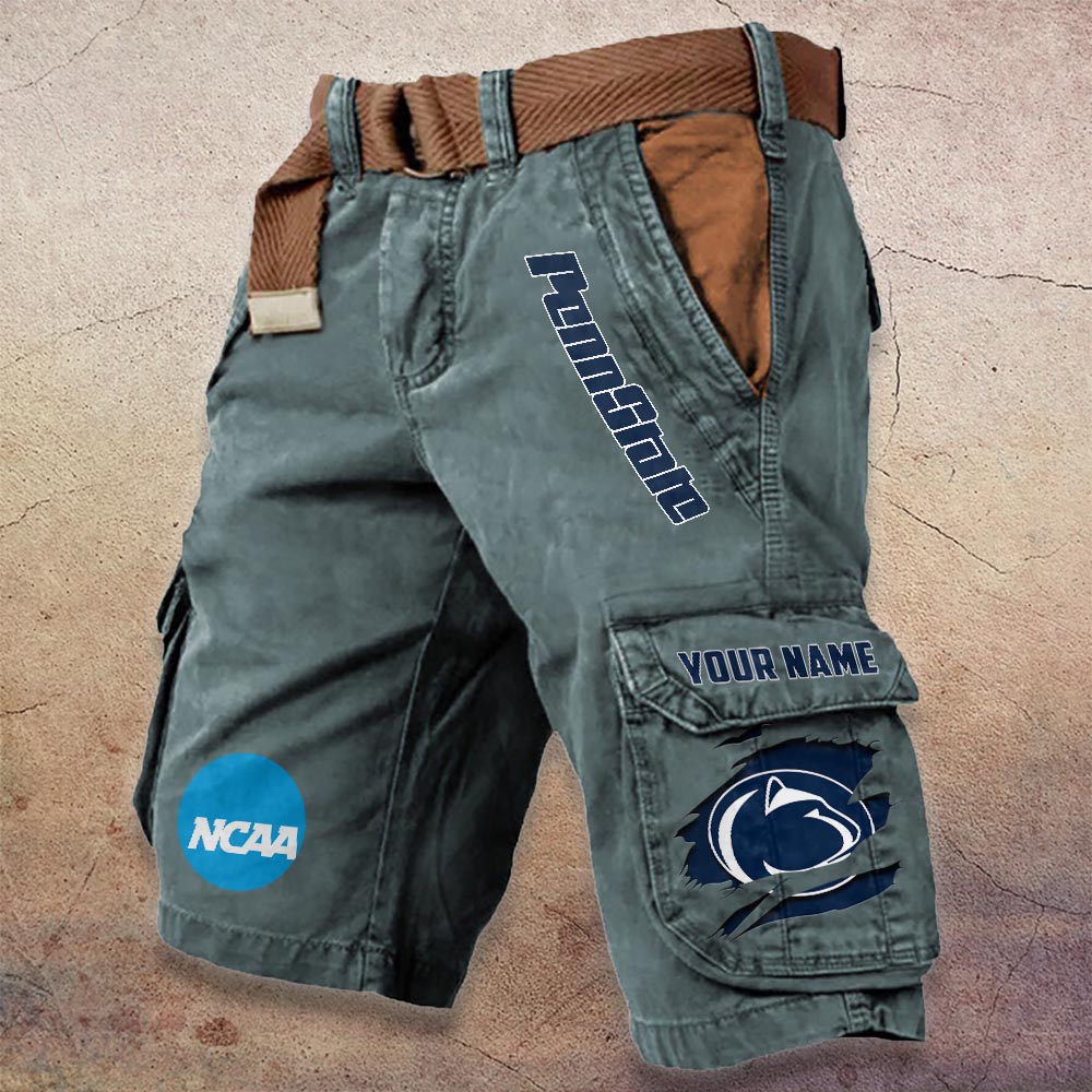 Sportswearmerch Penn State Nittany Lions NCAA Denim Short For Fan