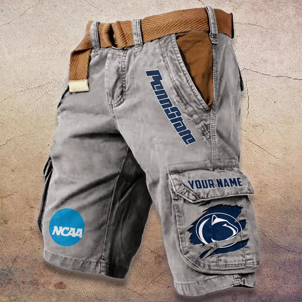 Sportswearmerch Penn State Nittany Lions NCAA Denim Short For Fan