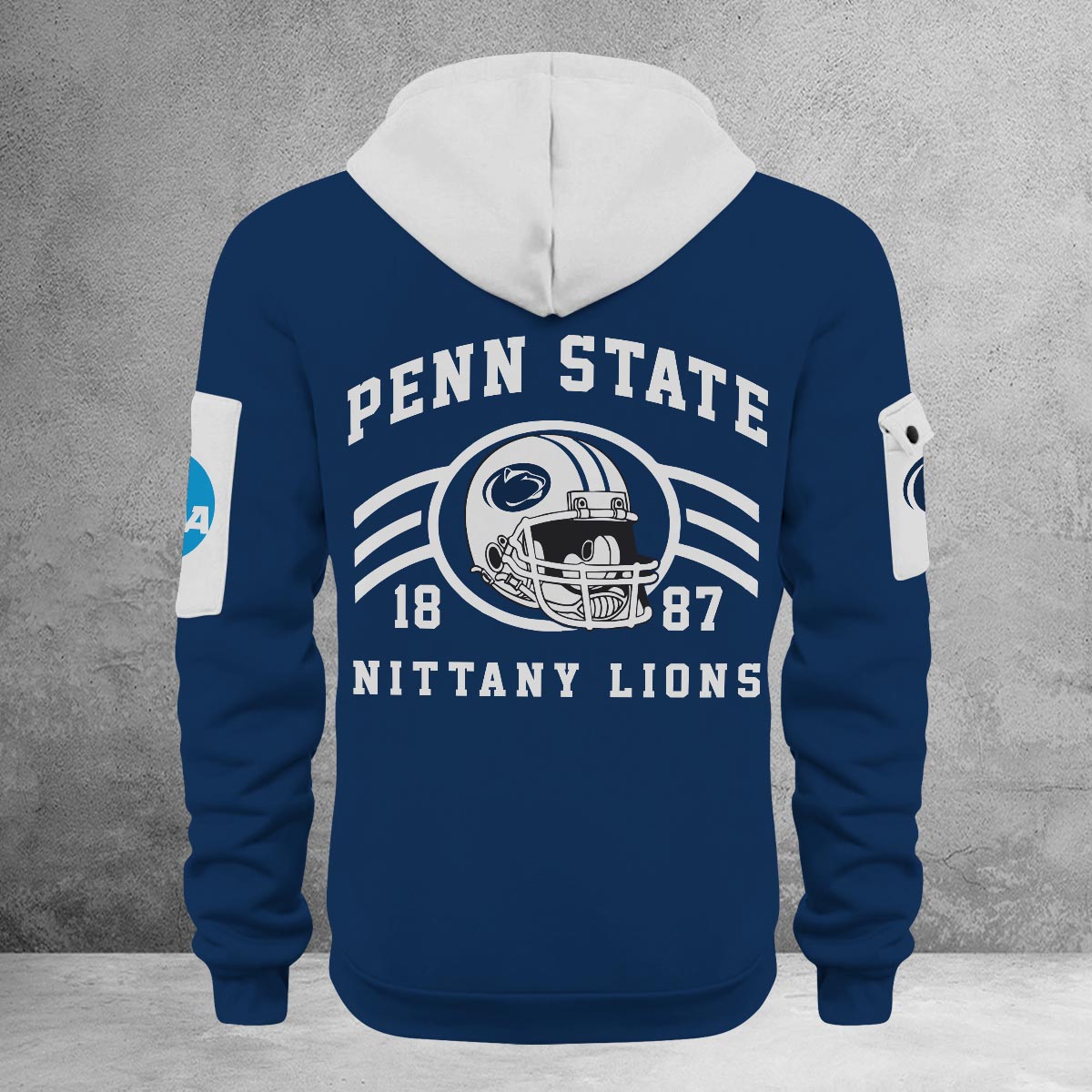 Sportswearmerch Penn State Nittany Lions NCAA Half Zip Hoodie Personalized For Fan