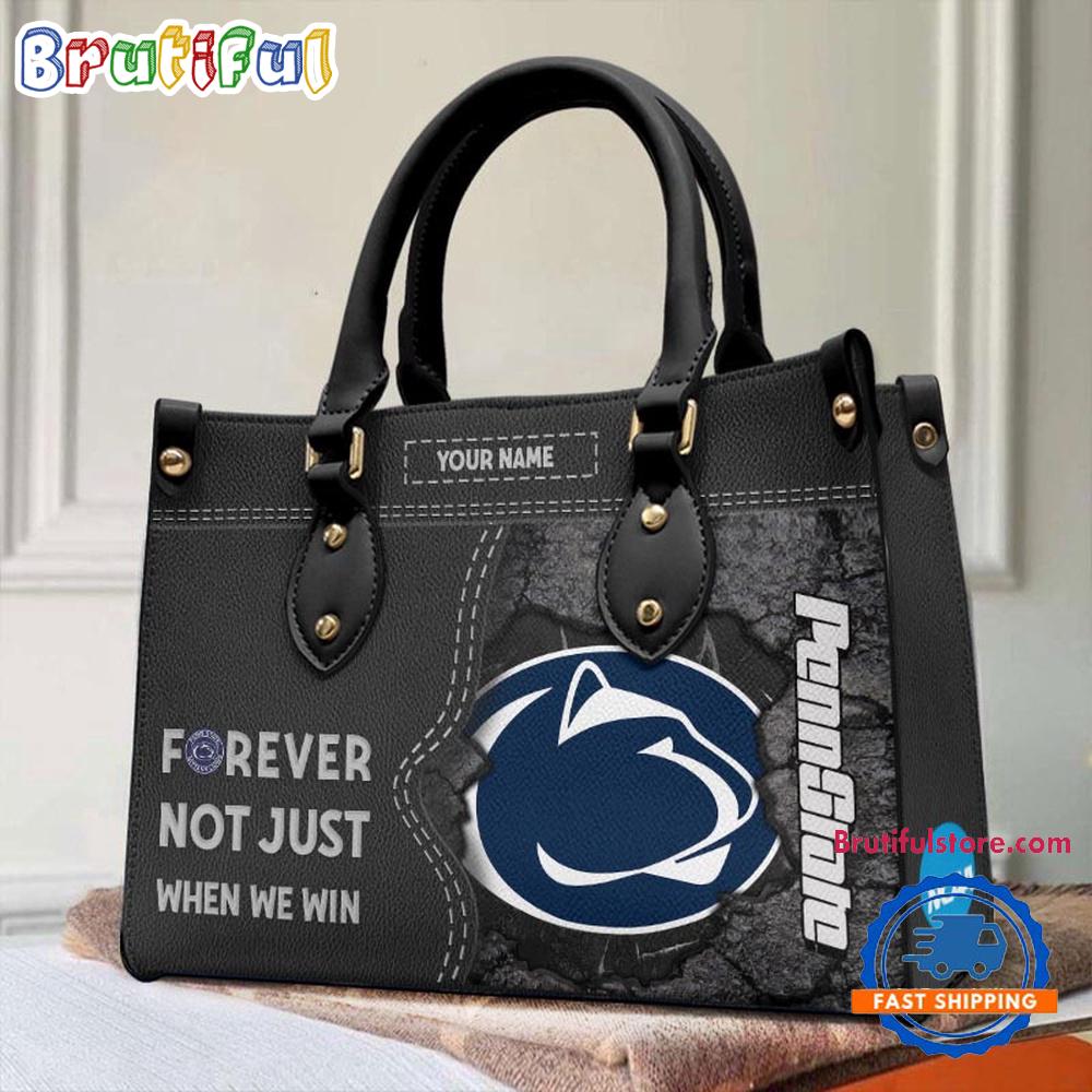 Sportswearmerch Penn State Nittany Lions NCAA Leather Hand Bag For Fan