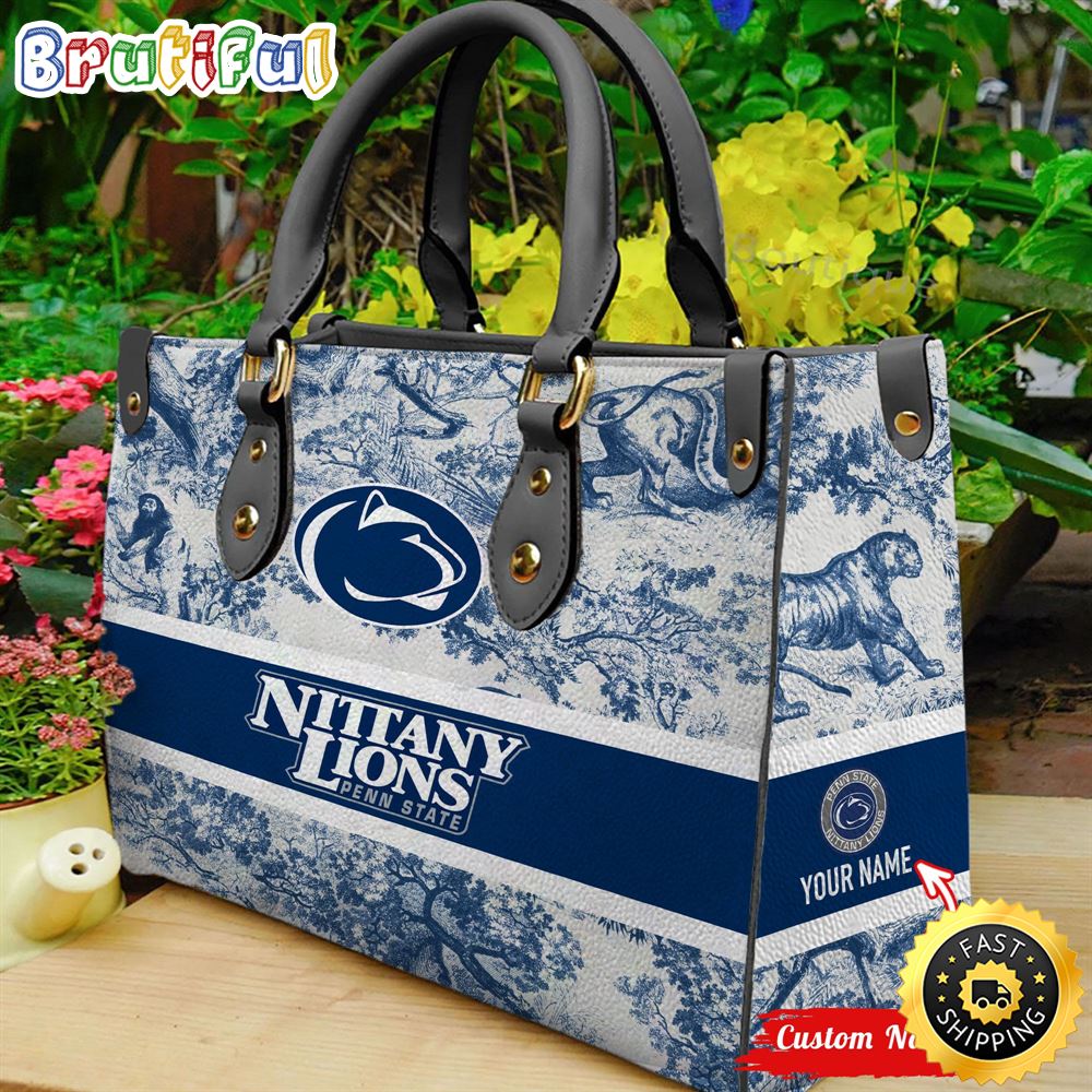 Sportswearmerch Penn State Nittany Lions NCAA Leather Handbag For Fan