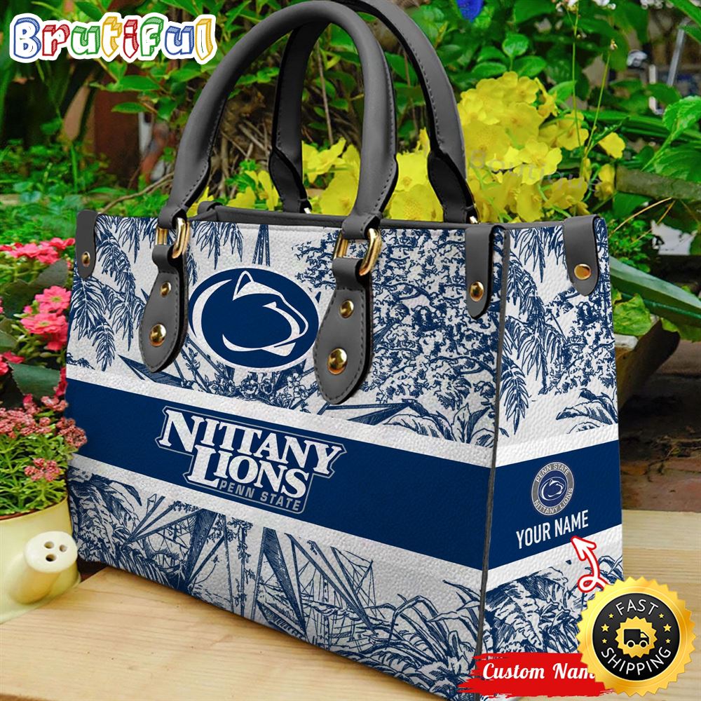 Sportswearmerch Penn State Nittany Lions NCAA Leather HandBag For Fan