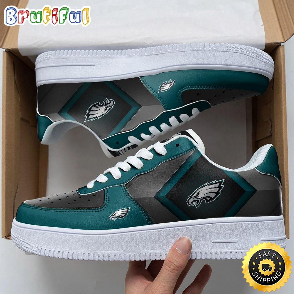 Sportswearmerch Philadelphia Eagles NFL Air Low-Top Sneakers Shoes For Men And Women