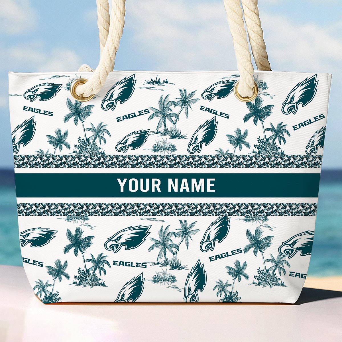Sportswearmerch Philadelphia Eagles NFL Beach Bag For Fan