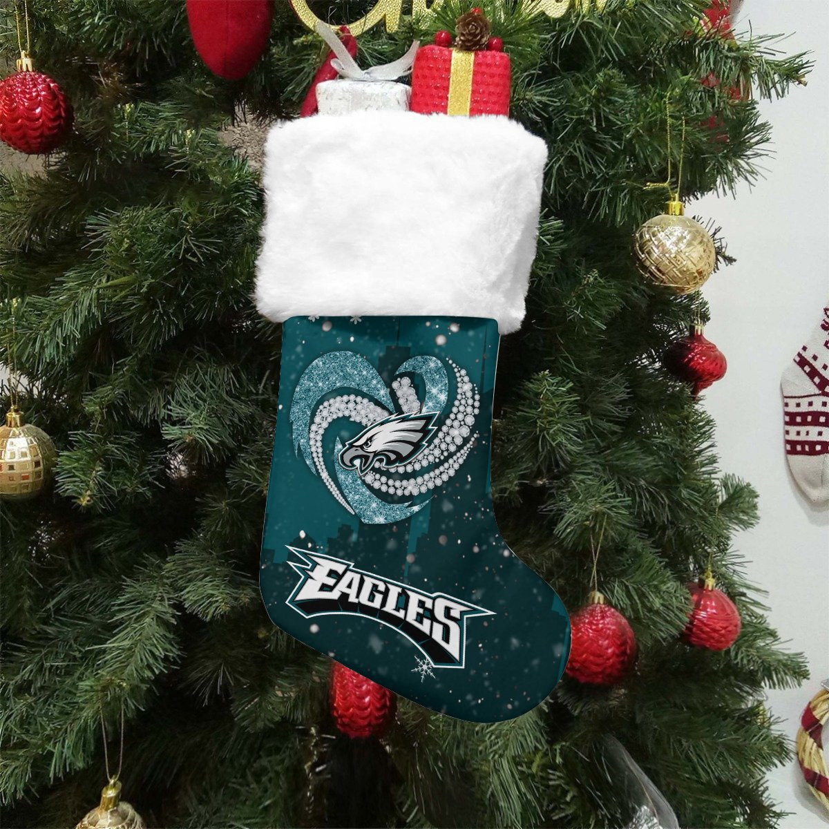 Sportswearmerch Philadelphia Eagles NFL Christmas Socks For Fan