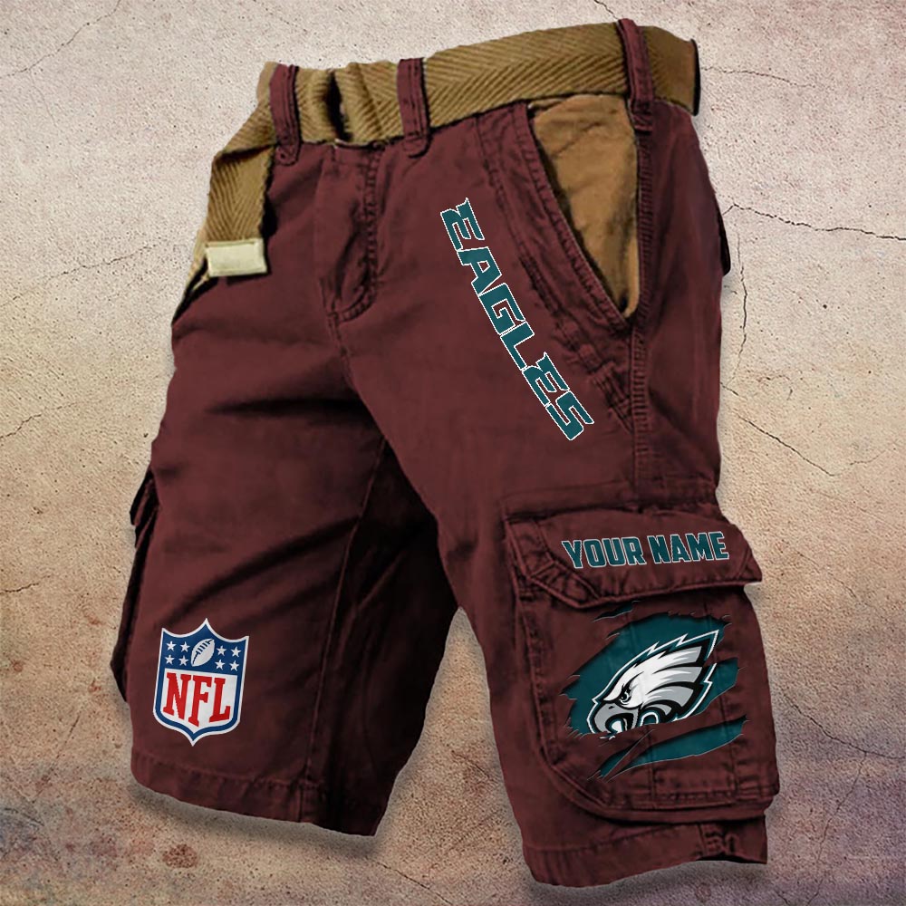 Sportswearmerch Philadelphia Eagles NFL Denim Short For Fan