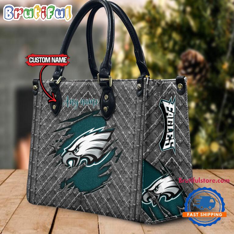 Sportswearmerch Philadelphia Eagles NFL Leather Bag For Fan