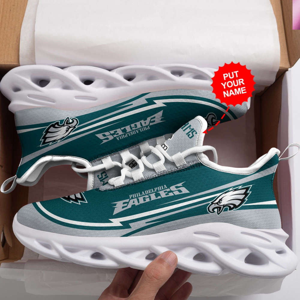 Sportswearmerch Philadelphia Eagles NFL Max Soul Shoes Sneakers For Men And Women